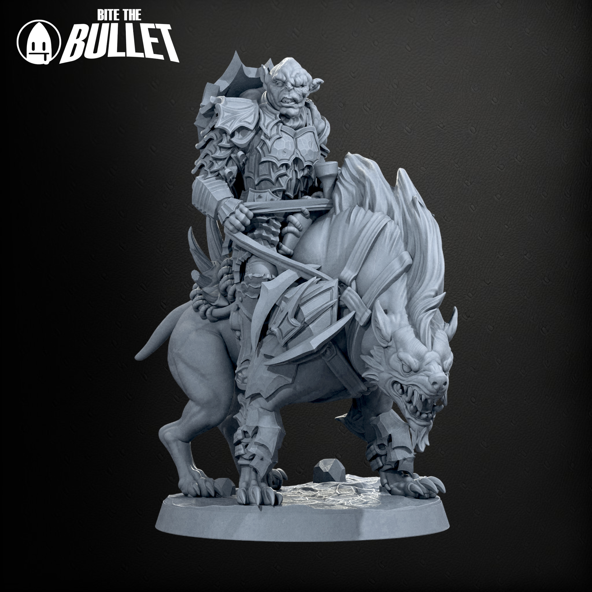 Orc Lieutenant on Warg